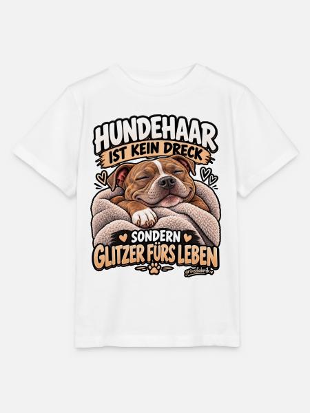 Hundehaare sind Glitzer - Stanley/Stella Kinder T-Shirt MINI CREATOR - Weiß