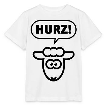 Hurz! (Lamm / Sketch / Lustig / Total Normal / B) - Stanley/Stella Kinder T-Shirt MINI CREATOR  - Weiß - Vorne - Maike (125cm)