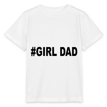 girl dad - T-shirt bio MINI CREATOR Stanley/Stella Enfant - blanc - Devant - Maike (125cm)