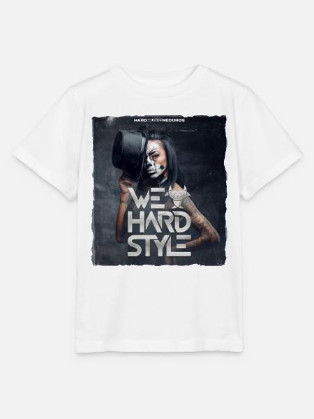 We Love Hardstyle - Stanley/Stella Kinder T-Shirt MINI CREATOR - Weiß