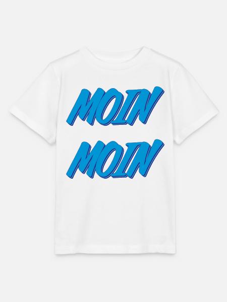 Moin Moin - Stanley/Stella Kinder T-Shirt MINI CREATOR - Weiß