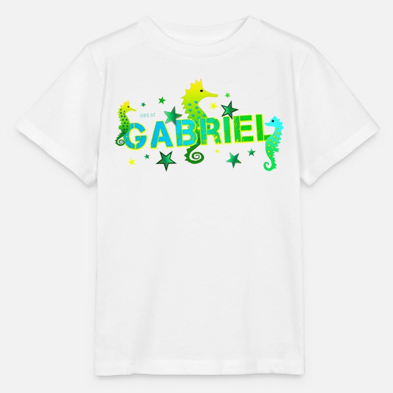Gabriel - T-shirt bio MINI CREATOR Stanley/Stella Enfant - blanc