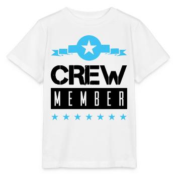 Membre d’équipage - T-shirt bio MINI CREATOR Stanley/Stella Enfant - blanc - Devant - Maike (125cm)