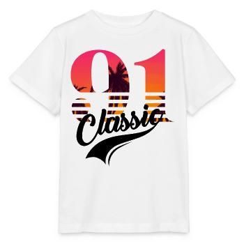 Vintage 1991-91st Birthday - Stanley/Stella MINI CREATOR Kids’ T-Shirt - white - Front - Maike (125cm)