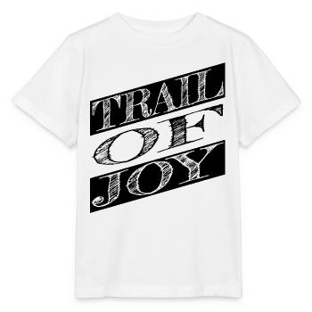 Blissful Journey Experiencing Bliss Awesome Happy - Stanley/Stella MINI CREATOR Kids’ T-Shirt - white - Front - Maike (125cm)