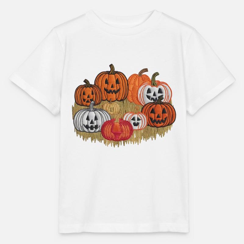 Halloween con perline - Maglietta per bambini MINI CREATOR di Stanley/Stella - bianco