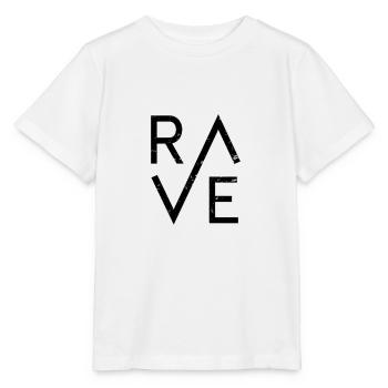 Rave Festival Raver - Stanley/Stella Kinder T-Shirt MINI CREATOR  - Weiß - Vorne - Maike (125cm)