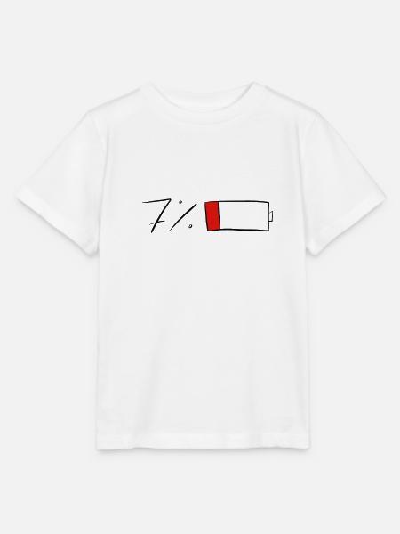 7% Akku - Stanley/Stella Kinder T-Shirt MINI CREATOR  - Weiß