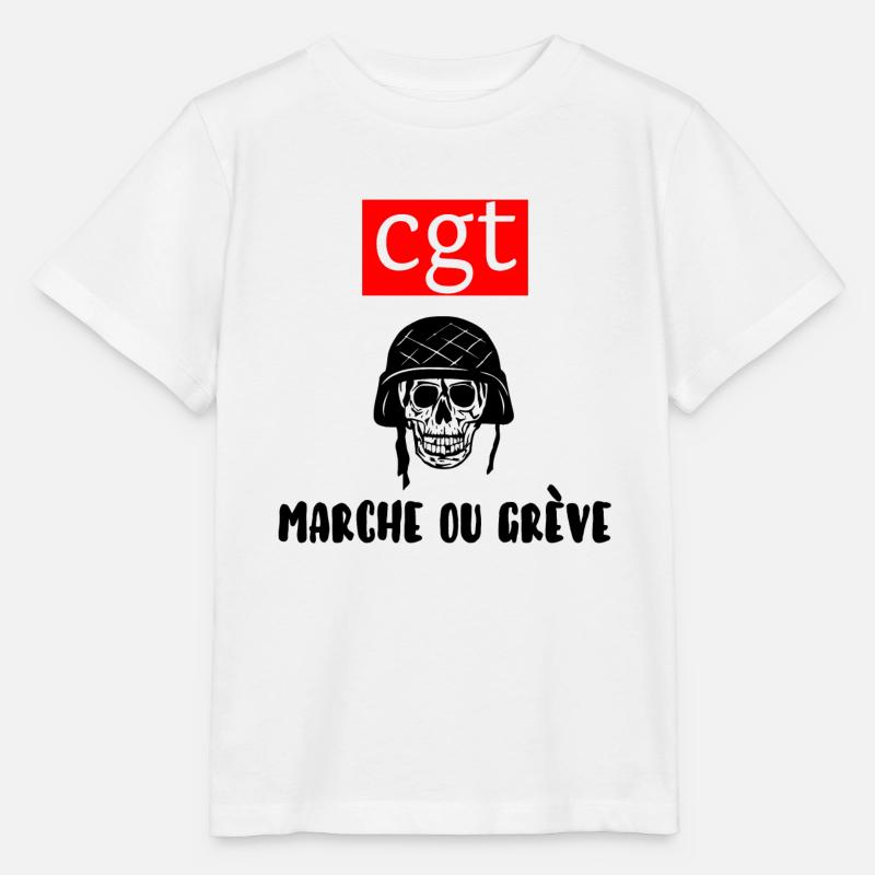 CGT - T-shirt bio MINI CREATOR Stanley/Stella Enfant - blanc