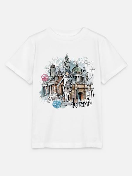 Potsdam Illustration - Stanley/Stella Kinder T-Shirt MINI CREATOR - Weiß