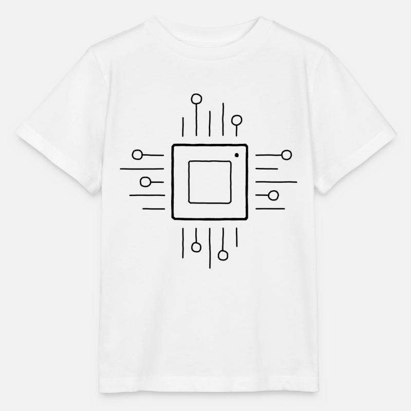 CircuitLine - Stanley/Stella Kinder T-Shirt MINI CREATOR - Weiß