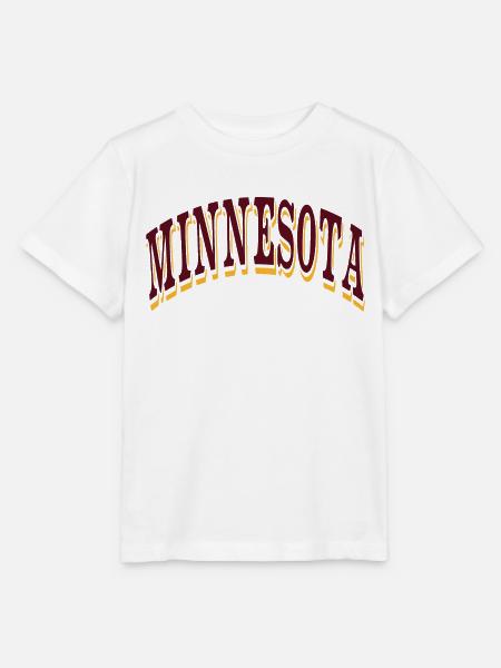 Minnesota - Stanley/Stella Kinder T-Shirt MINI CREATOR - Weiß
