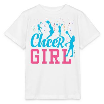 Cheer Girl - Stanley/Stella Kinder T-Shirt MINI CREATOR  - Weiß - Vorne - Maike (125cm)