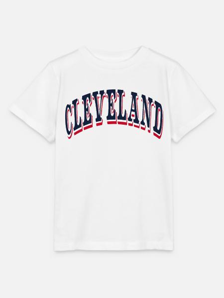 Cleveland - Stanley/Stella Kinder T-Shirt MINI CREATOR  - Weiß