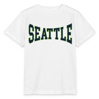 Seattle - Stanley/Stella Kinder T-Shirt MINI CREATOR  - Weiß - Vorne - Maike (125cm)