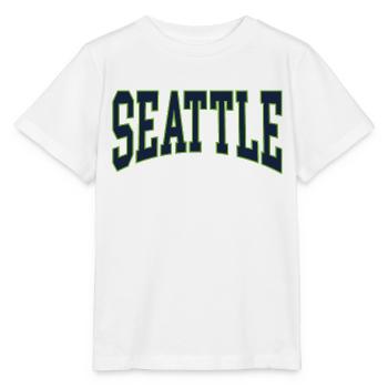 Seattle - Stanley/Stella Kinder T-Shirt MINI CREATOR  - Weiß - Vorne - Maike (125cm)