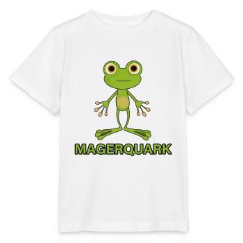 Frog Word Game Joke Lean Quark Drôle Cadeau - T-shirt bio MINI CREATOR Stanley/Stella Enfant - blanc - Devant - Maike (125cm)