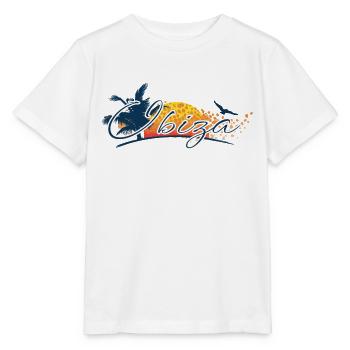 Ibiza 2026 - Balearic Islands - Spain - Stanley/Stella MINI CREATOR Kids’ T-Shirt - white - Front - Maike (125cm)