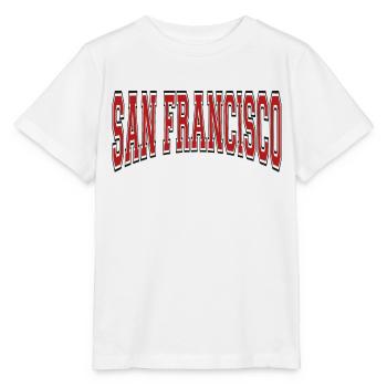 San Francisco - Stanley/Stella Kinder T-Shirt MINI CREATOR  - Weiß - Vorne - Maike (125cm)