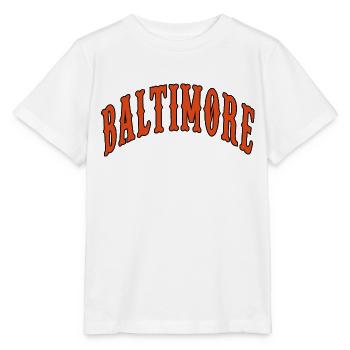 Baltimore - T-shirt bio MINI CREATOR Stanley/Stella Enfant - blanc - Devant - Maike (125cm)