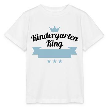 Kindergarten King - Stanley/Stella Kinder T-Shirt MINI CREATOR  - Weiß - Vorne - Maike (125cm)