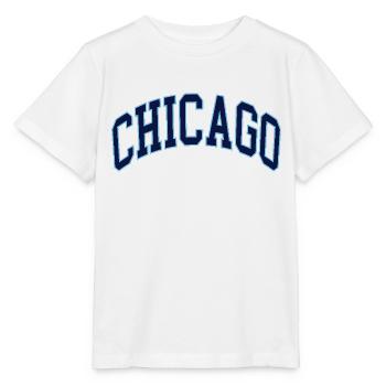 Chicago - Stanley/Stella Kinder T-Shirt MINI CREATOR  - Weiß - Vorne - Maike (125cm)