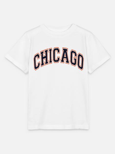 Chicago - Stanley/Stella Kinder T-Shirt MINI CREATOR  - Weiß