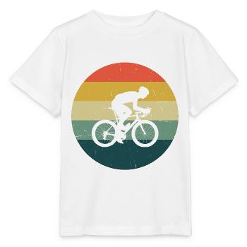 Road Bike Road Bike Men Women's Road Bike Road Bike - Stanley/Stella MINI CREATOR Kids’ T-Shirt - white - Front - Maike (125cm)