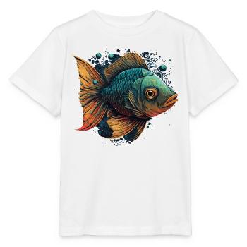 tierfreund - Stanley/Stella Kinder T-Shirt MINI CREATOR  - Weiß - Vorne - Maike (125cm)