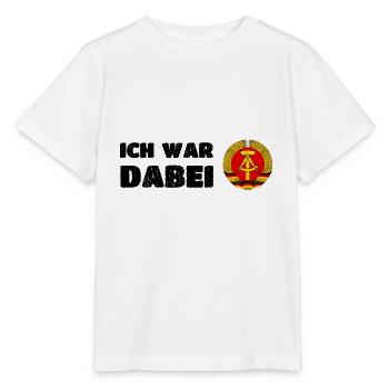 DDR Ich War Dabei - Stanley/Stella Kinder T-Shirt MINI CREATOR  - Weiß - Vorne - Maike (125cm)