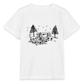 Refuge suédois - T-shirt bio MINI CREATOR Stanley/Stella Enfant - blanc - Devant - Maike (125cm)