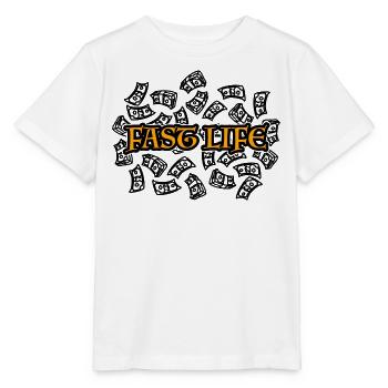 Vie rapide - T-shirt bio MINI CREATOR Stanley/Stella Enfant - blanc - Devant - Maike (125cm)