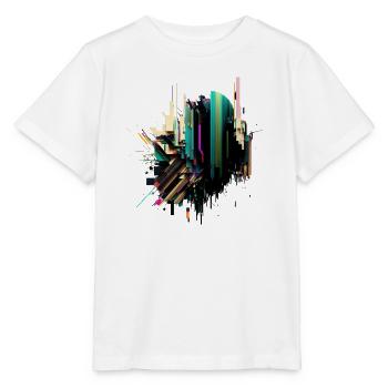 Abstract Art | Glitch Art | Abstract - Stanley/Stella MINI CREATOR Kids’ T-Shirt - white - Front - Maike (125cm)