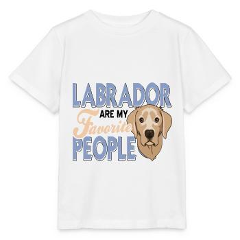 Labrador - T-shirt bio MINI CREATOR Stanley/Stella Enfant - blanc - Devant - Maike (125cm)