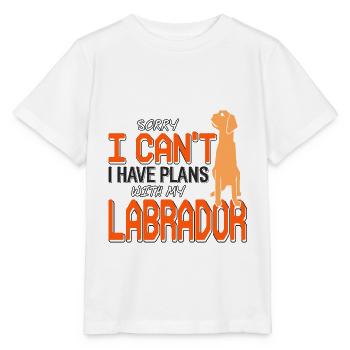 Labrador - T-shirt bio MINI CREATOR Stanley/Stella Enfant - blanc - Devant - Maike (125cm)