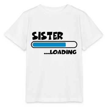 Sister loading - T-shirt bio MINI CREATOR Stanley/Stella Enfant - blanc - Devant - Maike (125cm)