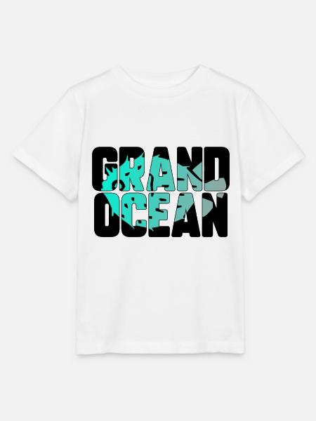 Großer Ozean - Stanley/Stella Kinder T-Shirt MINI CREATOR - Weiß