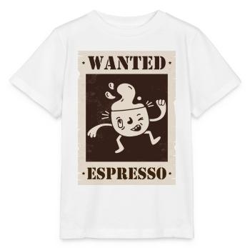 Wanted Espresso - Stanley/Stella MINI CREATOR Kids’ T-Shirt - white - Front - Maike (125cm)