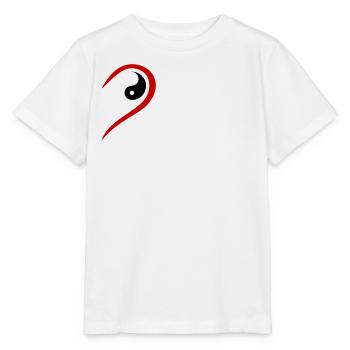 Half Heart Yin Seeks Yang Valentine's Day Couples Love - Stanley/Stella MINI CREATOR Kids’ T-Shirt - white - Front - Maike (125cm)