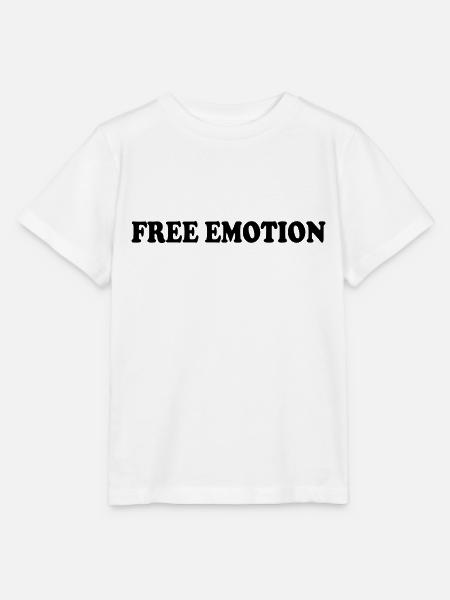 Free emotion - Stanley/Stella Kinder T-Shirt MINI CREATOR - Weiß