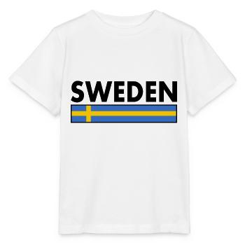 Suède - T-shirt bio MINI CREATOR Stanley/Stella Enfant - blanc - Devant - Maike (125cm)