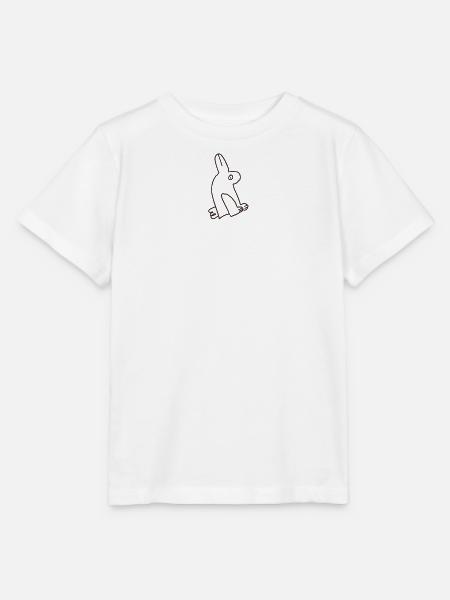 Lapin de canard - T-shirt bio MINI CREATOR Stanley/Stella Enfant - blanc