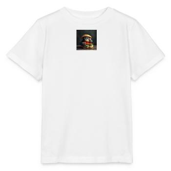 Sandwich au singe - T-shirt bio MINI CREATOR Stanley/Stella Enfant - blanc - Devant - Maike (125cm)