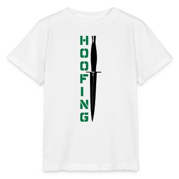 Hoofing Dagger - Stanley/Stella MINI CREATOR Kids’ T-Shirt - white - Front - Maike (125cm)