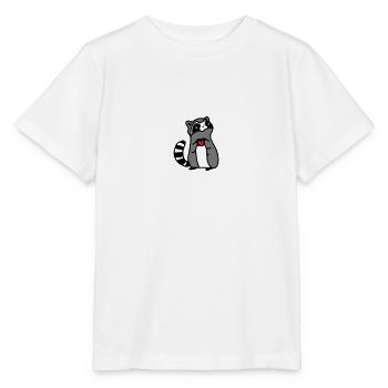 amour de raton laveur - T-shirt bio MINI CREATOR Stanley/Stella Enfant - blanc - Devant - Maike (125cm)