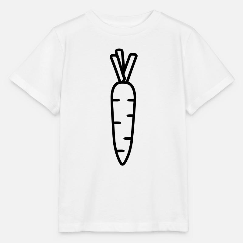 Karotte - Stanley/Stella Kinder T-Shirt MINI CREATOR  - Weiß