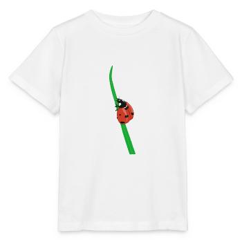 Marienkäfer Maikäfer Ostern Tier Natur Insekt - Stanley/Stella Kinder T-Shirt MINI CREATOR  - Weiß - Vorne - Maike (125cm)