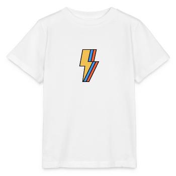 Explainsalot Lightning - Stanley/Stella MINI CREATOR Kids’ T-Shirt - white - Front - Maike (125cm)
