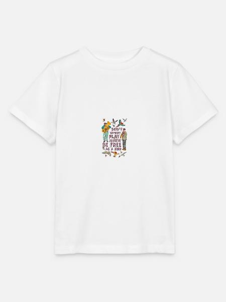 Vögel - Stanley/Stella Kinder T-Shirt MINI CREATOR - Weiß