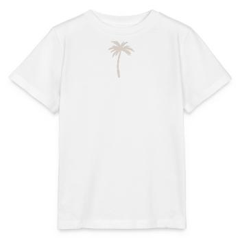 Palmier - T-shirt bio MINI CREATOR Stanley/Stella Enfant - blanc - Devant - Maike (125cm)